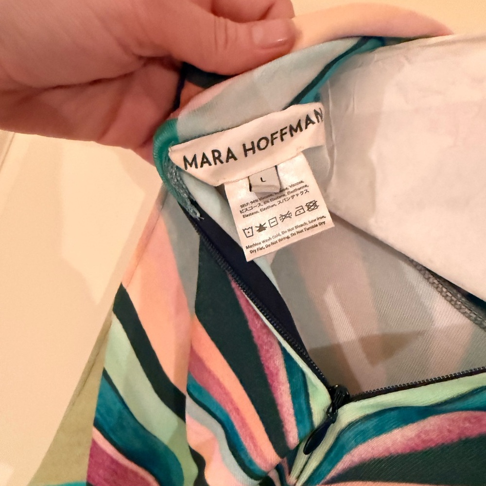 Mara Hoffman Multicolor Geometric Pattern Dress - Picture 3 of 4